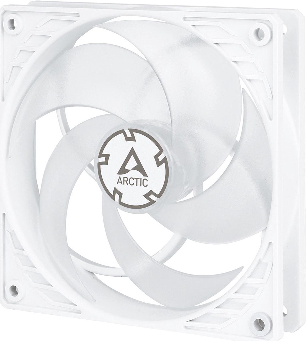 Arctic P12 PWM (White/Transparent), Pressure Optimised 120mm Fan with PWM