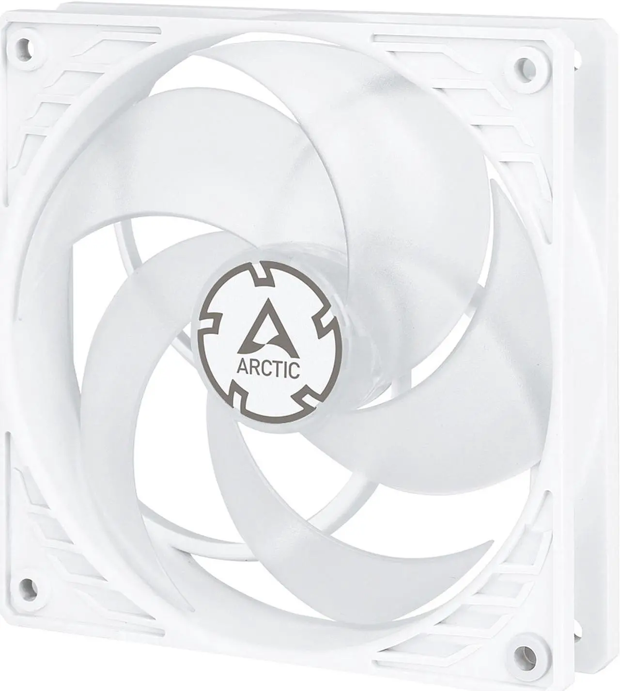 Main image of Arctic P12 PWM PST (White/Transparent) - Pressure-optimised 120 mm Fan with PWM and PST (PWM Sharing Technology)