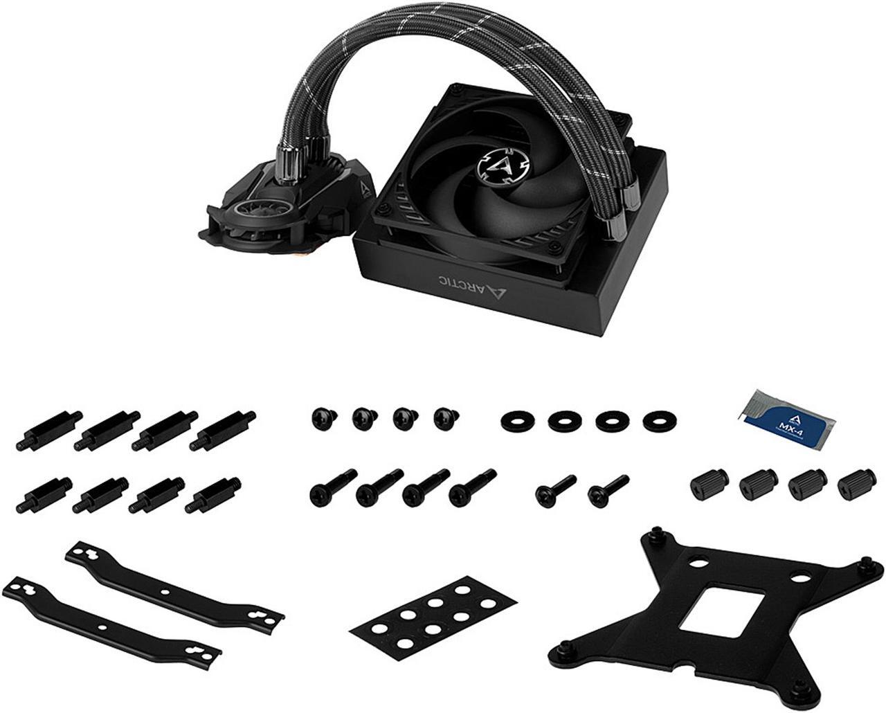 Alt view image 5 of 6 - ARCTIC COOLING Liquid Freezer II - 120 ACFRE00067A Multi Compatible All-In-One CPU Water Cooler LGA 1700 Compatible