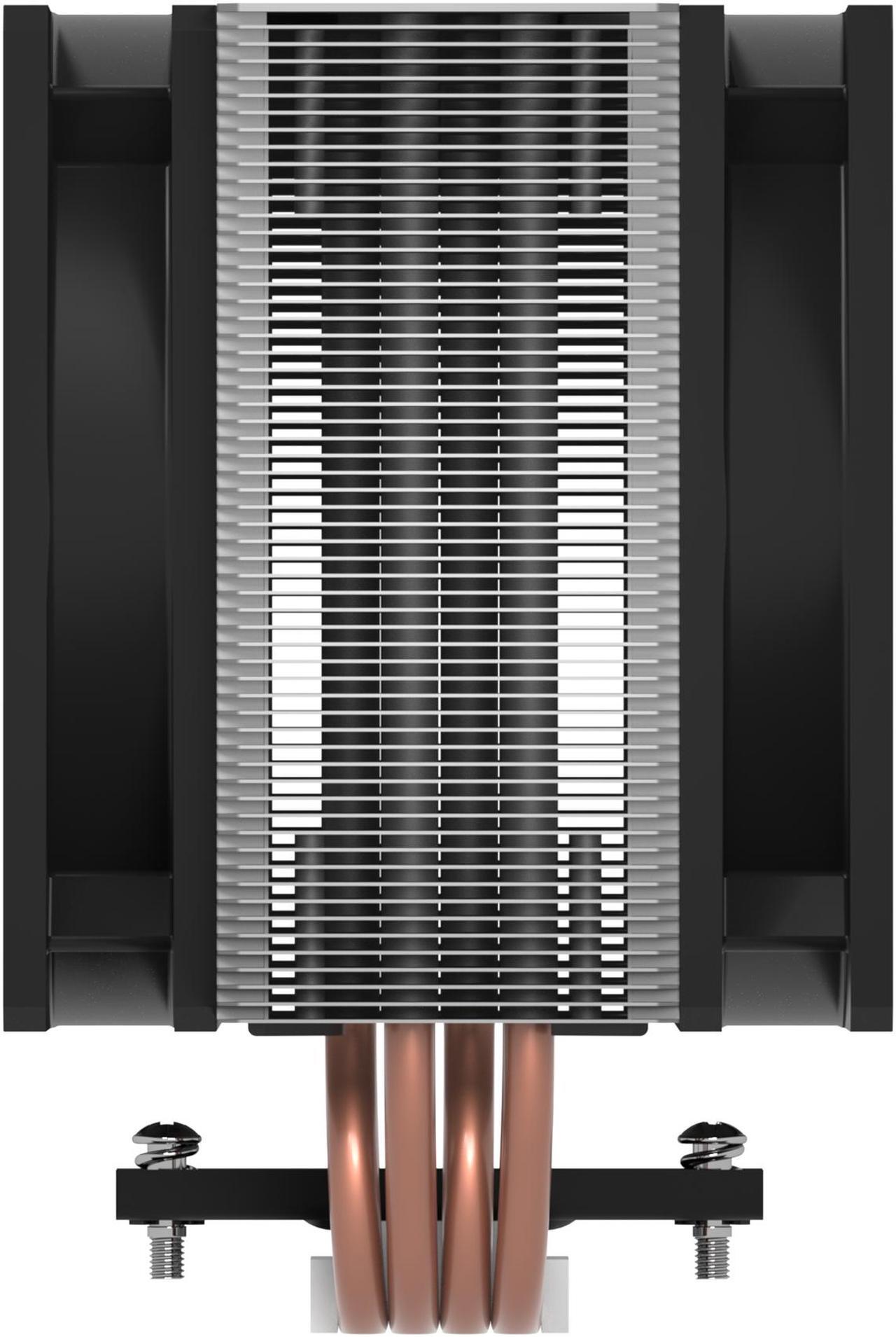 Alt view image 4 of 6 - Freezer 36 – CPU Cooler for Intel Socket LGA1700 and AMD Socket AM4, AM5, Direct touch technology, dual 12cm Pressure Optimized Fan in push pull configuration