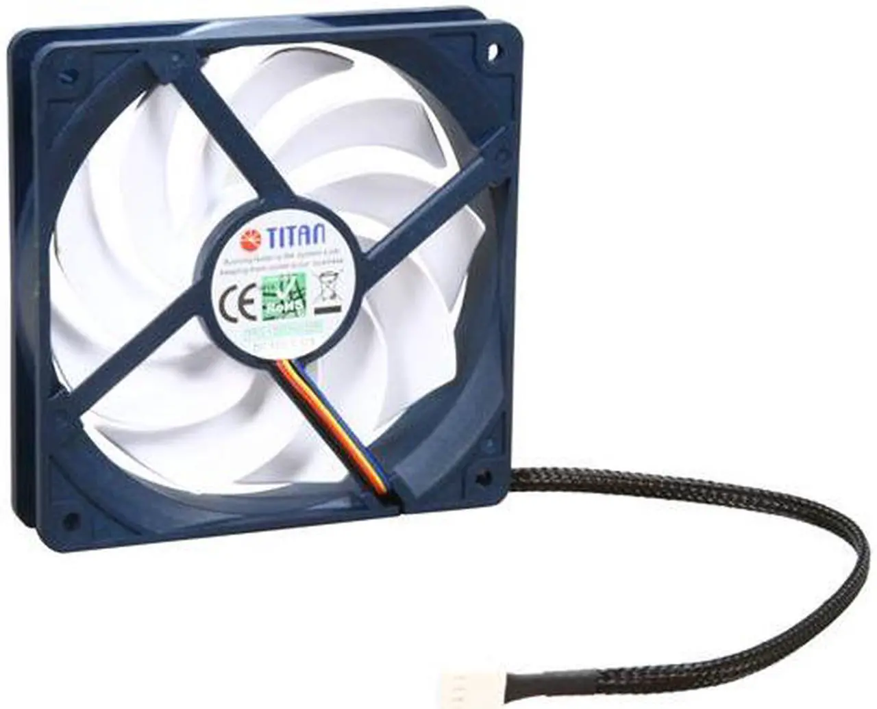 Alt view image 3 of 4 - Titan TFD-12025H12ZP Kukri 120mm Cool and Silent Fan