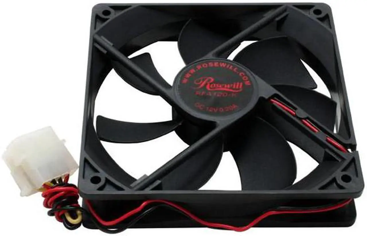 Alt view image 2 of 5 - Rosewill RFA120-K Case Fan