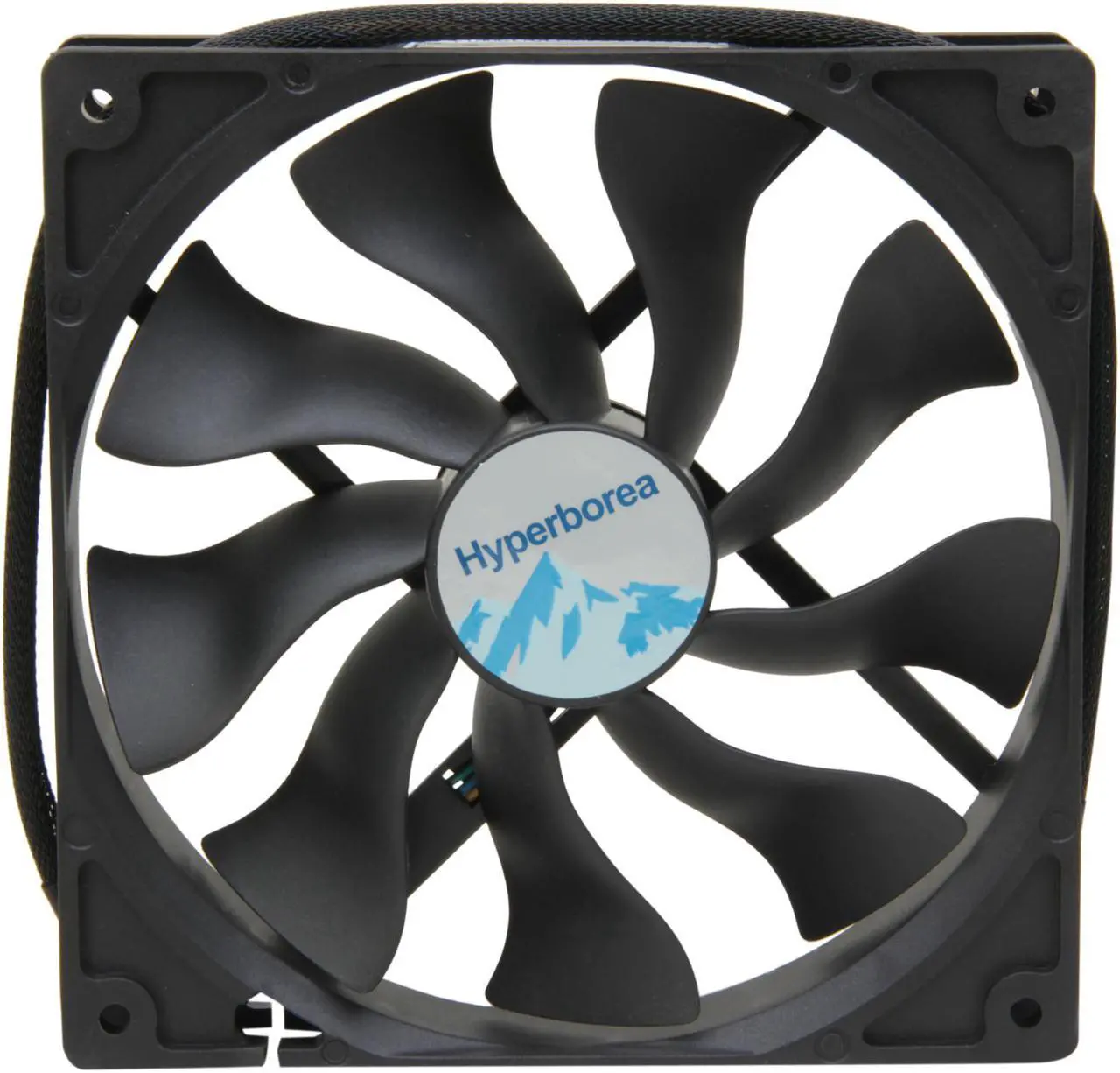 Alt view image 3 of 4 - Rosewill ROCF-11003 - 140mm Computer Case Cooling Fan - Hydro Dynamic Bearing, Silent, 2 Rotation Speeds with PWM Control