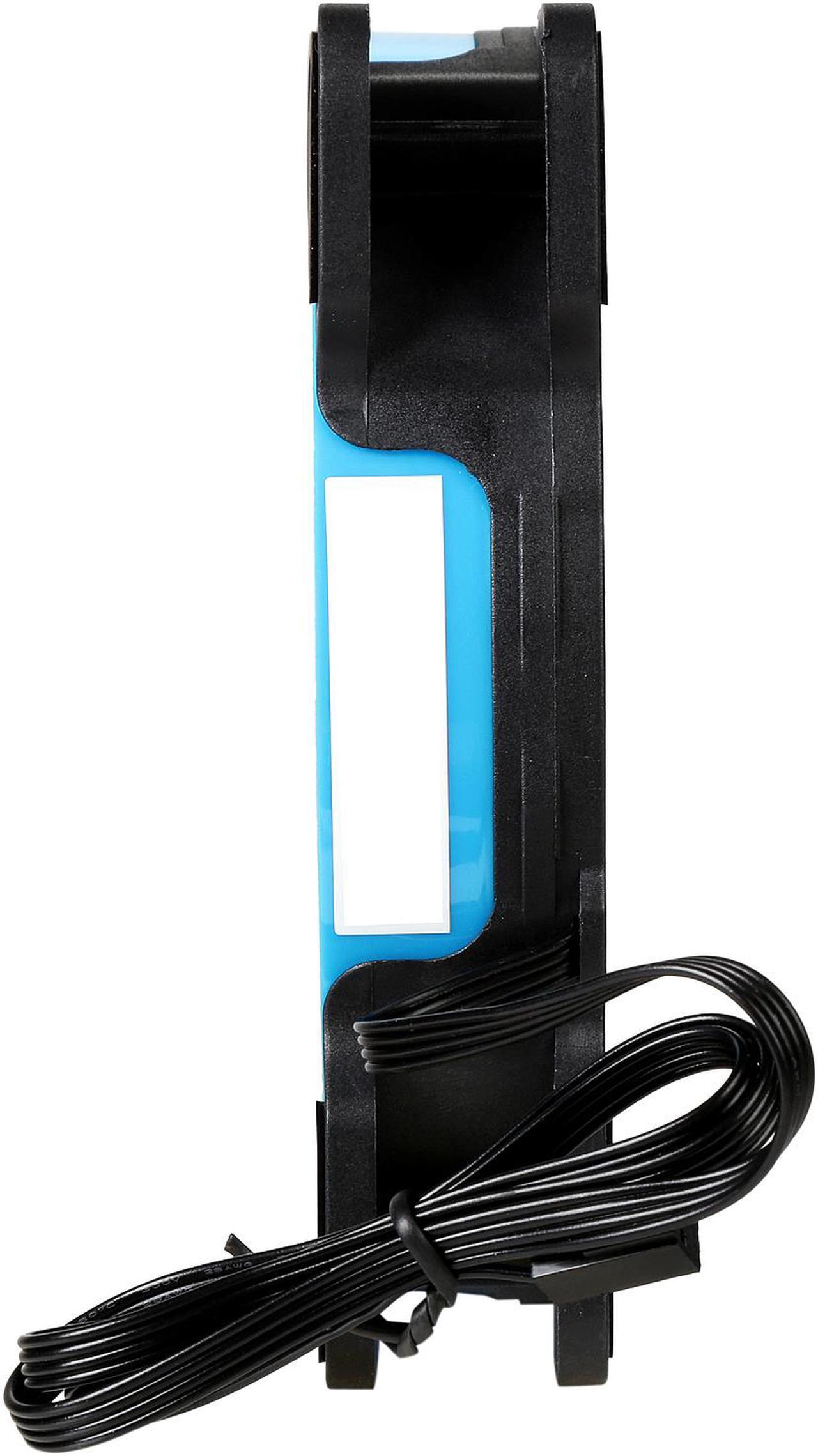 Alt view image 9 of 9 - Rosewill 120mm Case Fan with Blue LED and PWM (Pulse Width Modulation) Function, Very Quiet Cooling Fan from Advanced Hydraulic Bearing, Model RWCB-1612