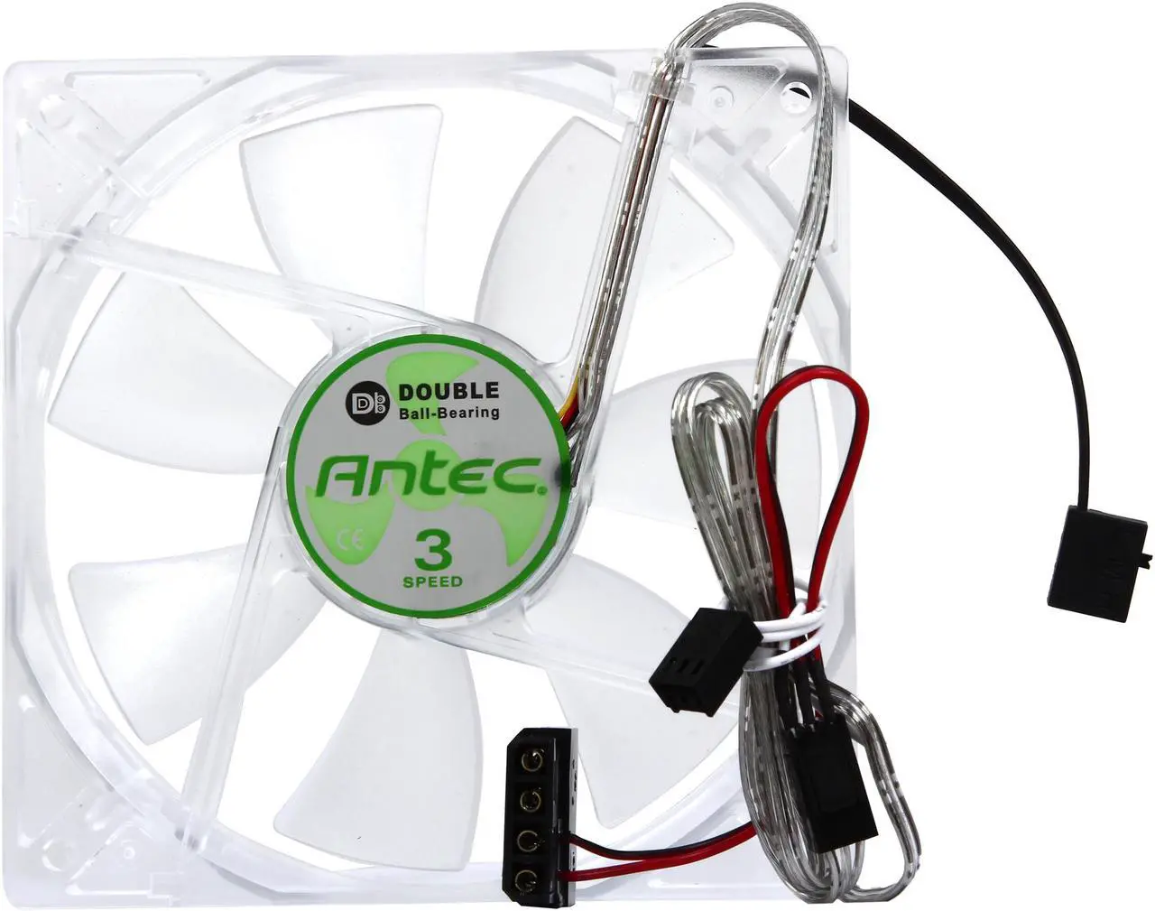 Alt view image 4 of 5 - Antec 761345-75121-6 3-Speed Case Cooling Fan