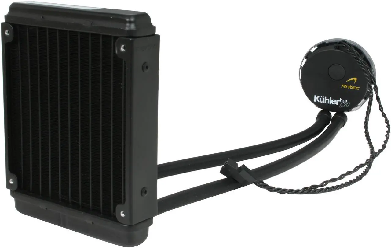 Alt view image 2 of 9 - Antec Kuhler H2O 620 Liquid Cooling System