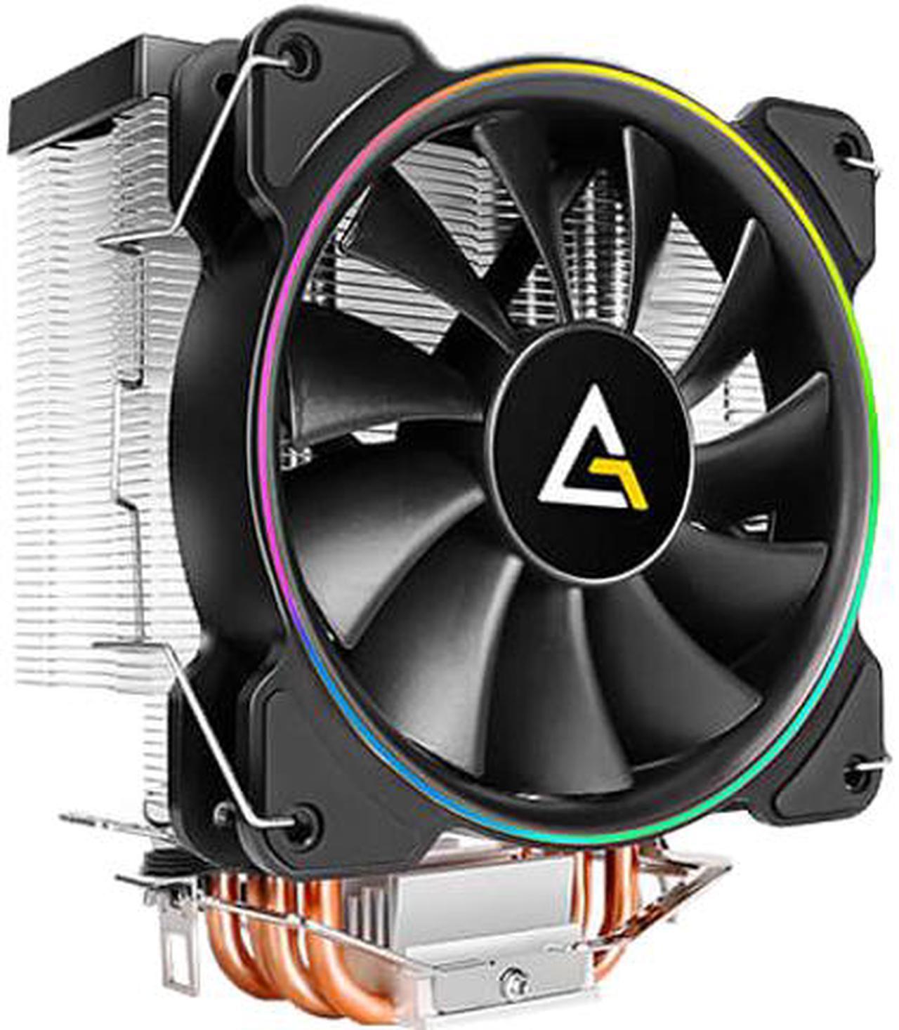 Antec A400 RGB 120mm CPU Cooler, 4-Pin Connector PWM Silent Fan for Intel and AMD