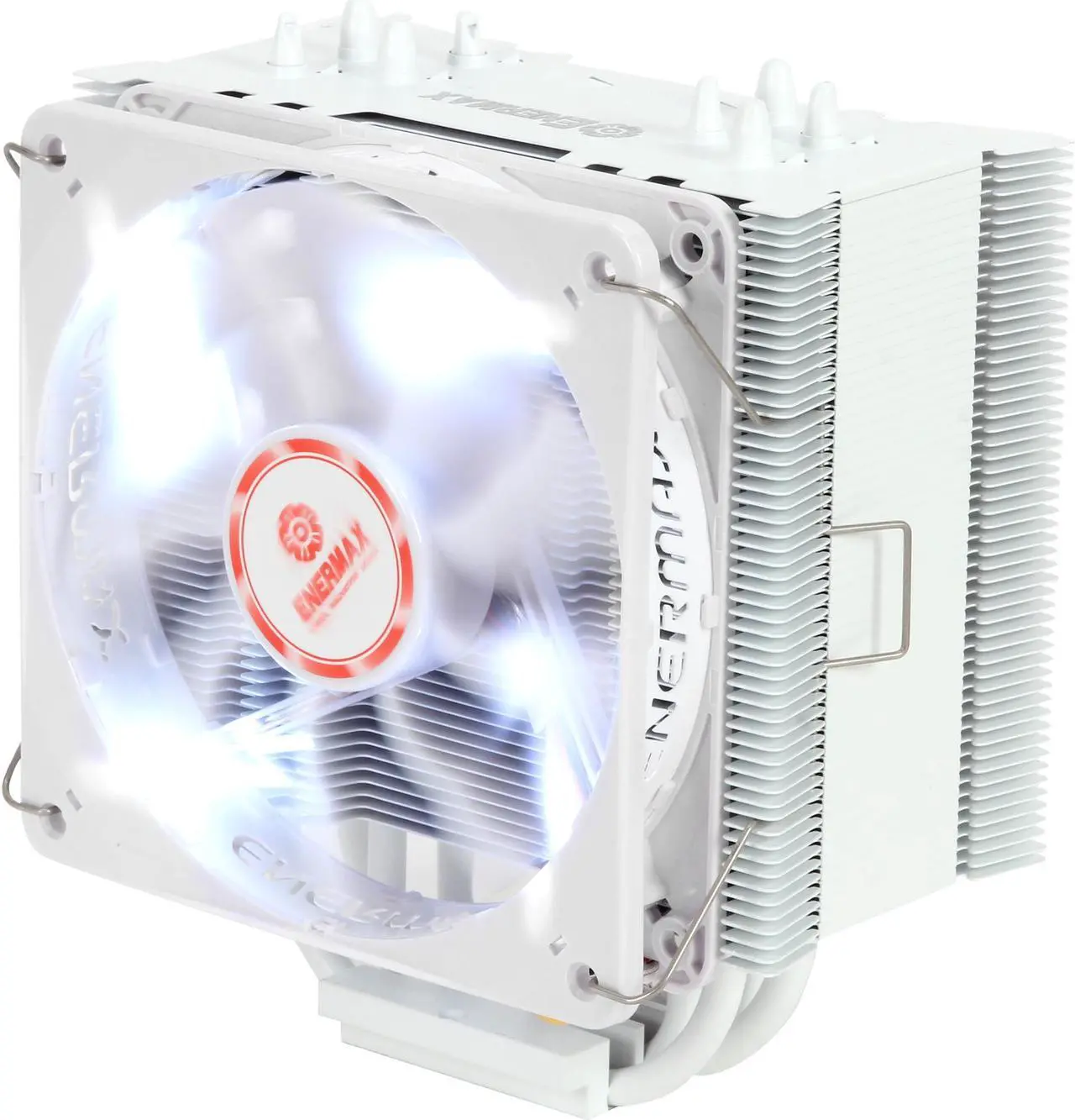 Main image of ENERMAX ETS-T40-W White 120mm Cluster CPU Cooler with Cluster APS PWM Fan