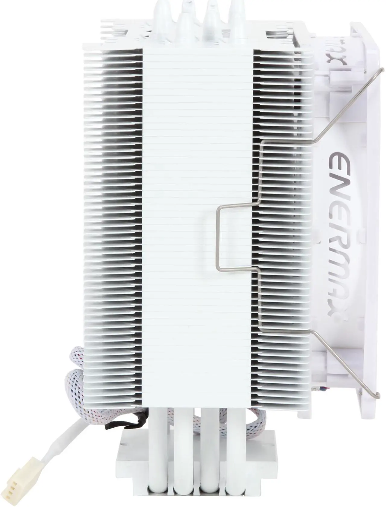 Alt view image 3 of 6 - ENERMAX ETS-T40-W White 120mm Cluster CPU Cooler with Cluster APS PWM Fan