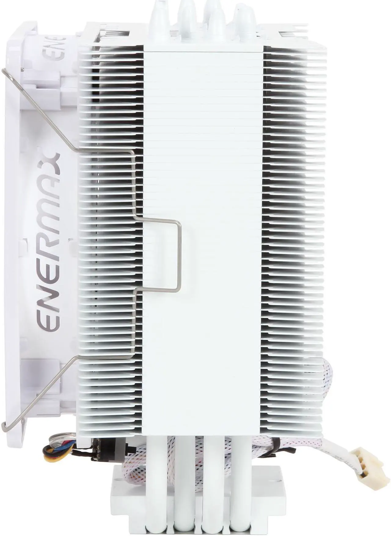 Alt view image 5 of 6 - ENERMAX ETS-T40-W White 120mm Cluster CPU Cooler with Cluster APS PWM Fan