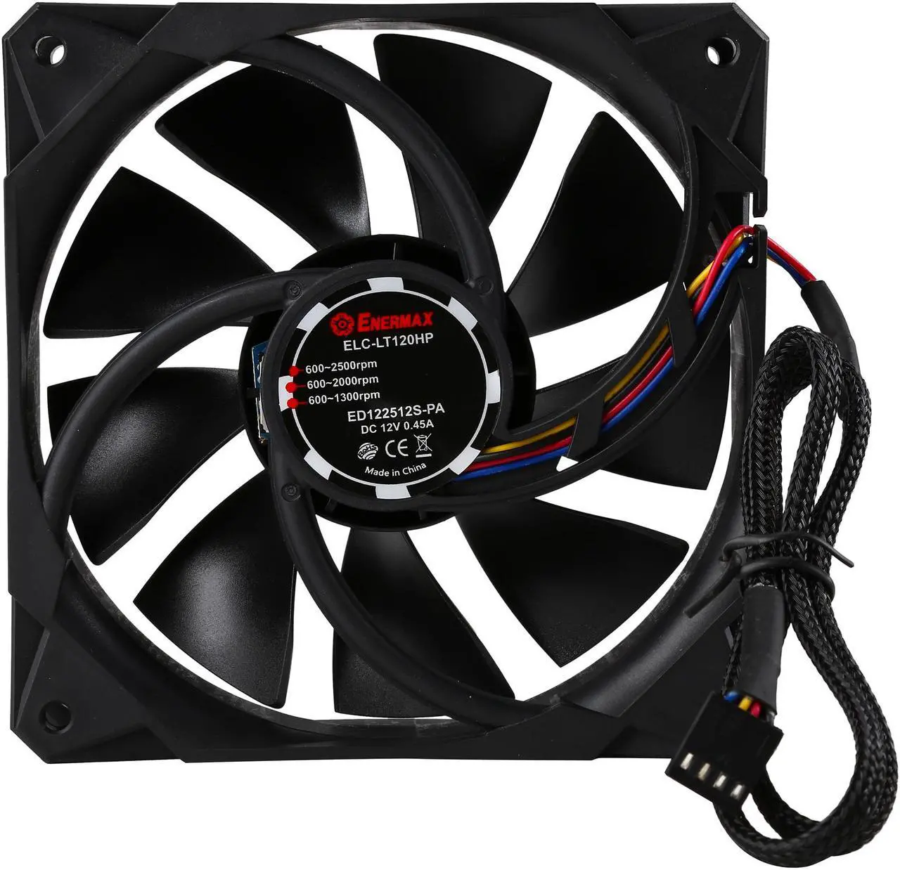Alt view image 10 of 10 - Enermax Liqtech 240 All-in-One Liquid Cooler 27MM Thick Radiator w/ Duo High Pressure Airflow Fans