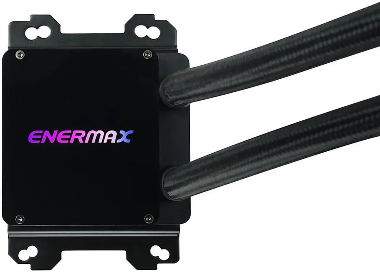 Alt view image 2 of 9 - ENERMAX LIQTECH II TR4 360 All-in-one CPU Liquid Cooler for AMD TR4 & Intel Xeon , 360mm Radiator, Dual Chamber RGB Pump, T.B. Pressure fan blades, AMD Socket sWRS8 and Intel LGA 4677 Ready – AMD® TR5 (sWRX9 / sTRX5 / SP6) Compatible