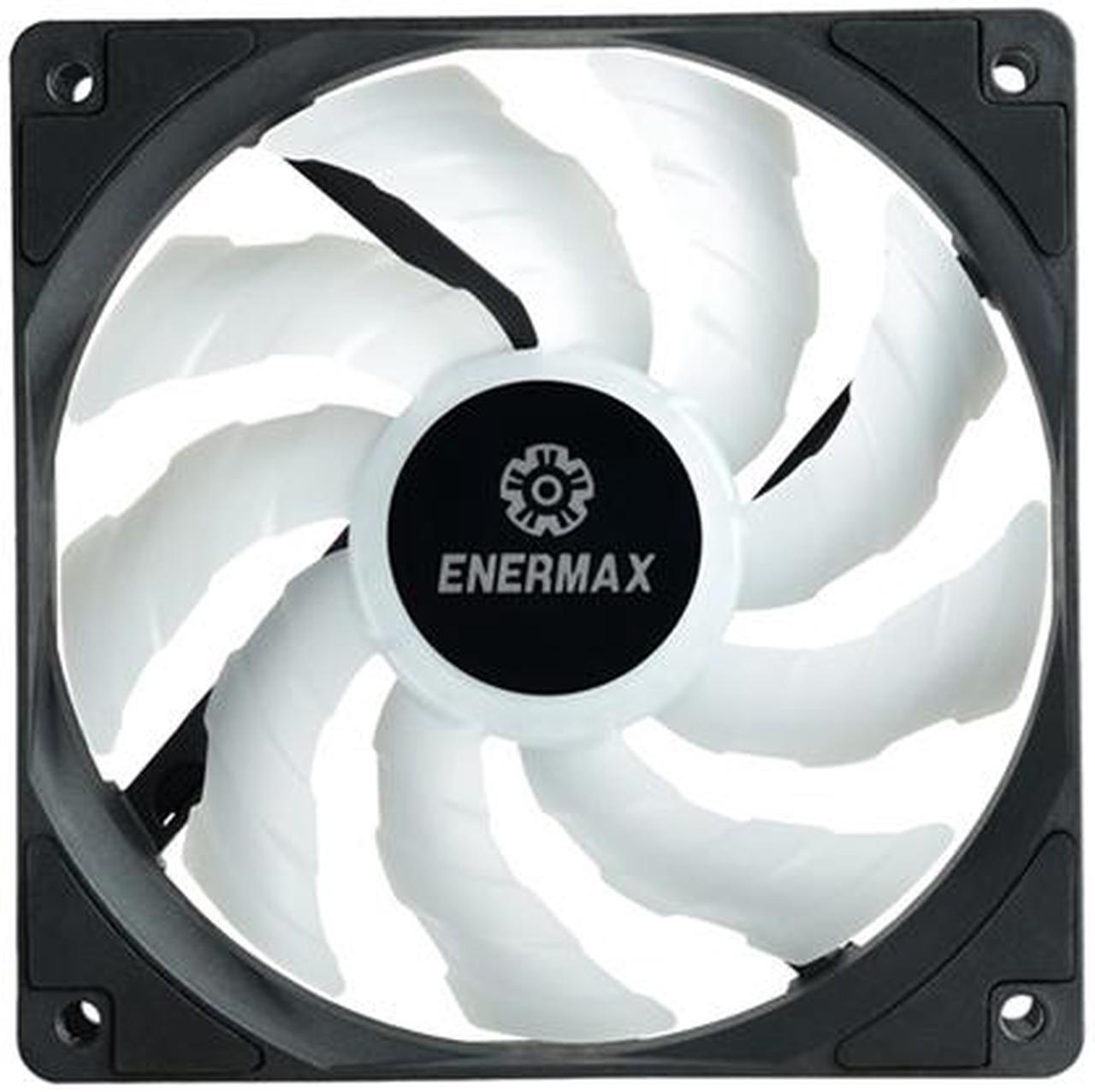 Alt view image 5 of 8 - Enermax LIQMAX III 240 ARGB, All-in-one CPU Liquid Cooler for AM4 & AM5 / LGA 1851/1700/1200/1151, 240mm Radiator, Dual-Chamber Water Block, ARGB Fan - AM5 & LGA 1851,1700 Ready