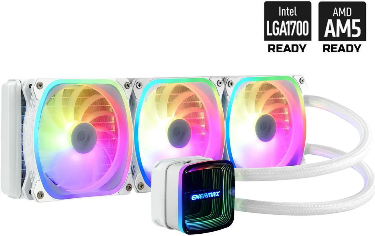 ENERMAX AQUAFUSION ADV 360 ARGB AIO CPU Liquid Cooler - Thumbnail 4