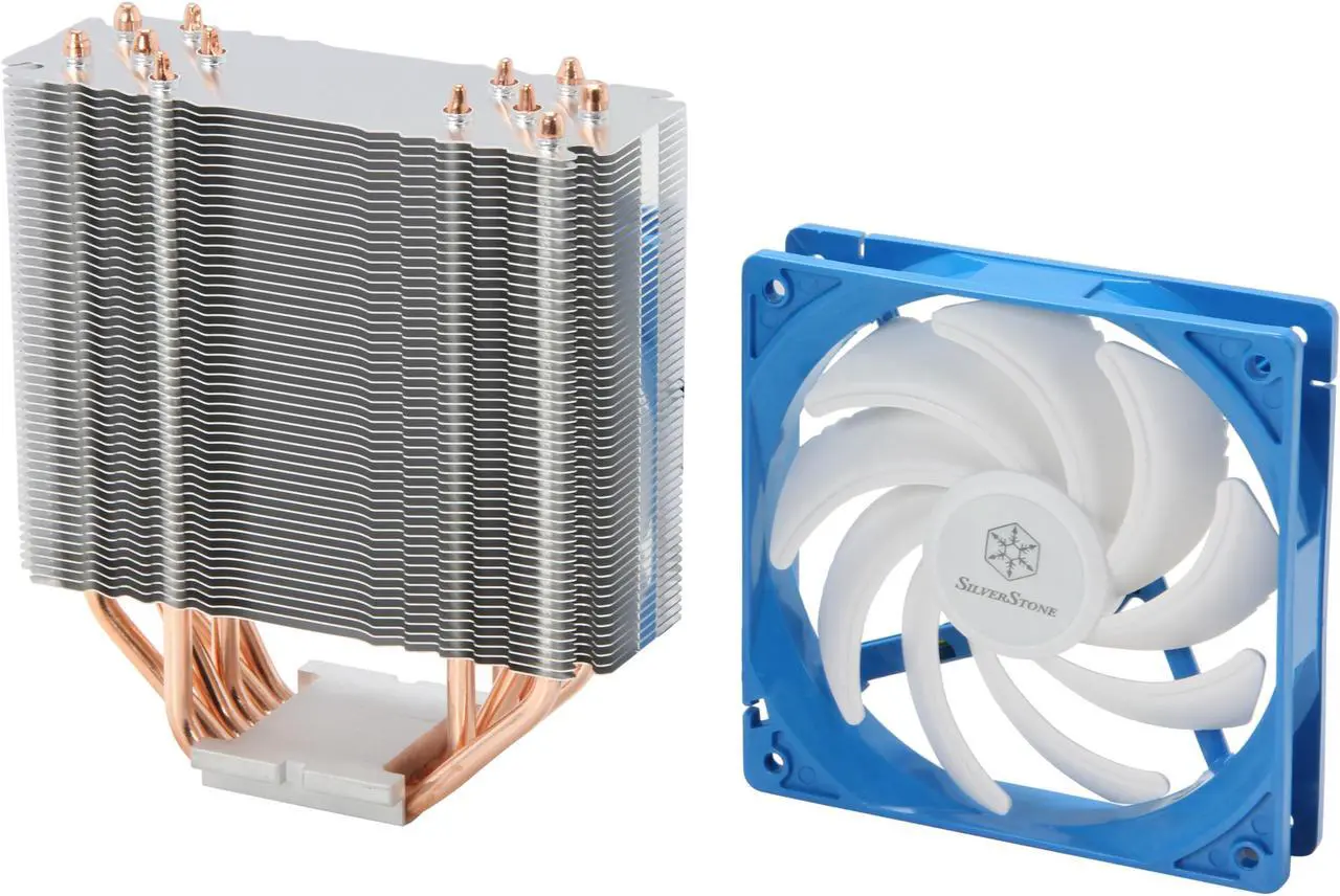 Main image of SilverStone Argon Series AR03 CPU Cooler with 120mm Fan for socket LGA775/1155/1156/1366/2011, AM2/AM3/FM1/FM2