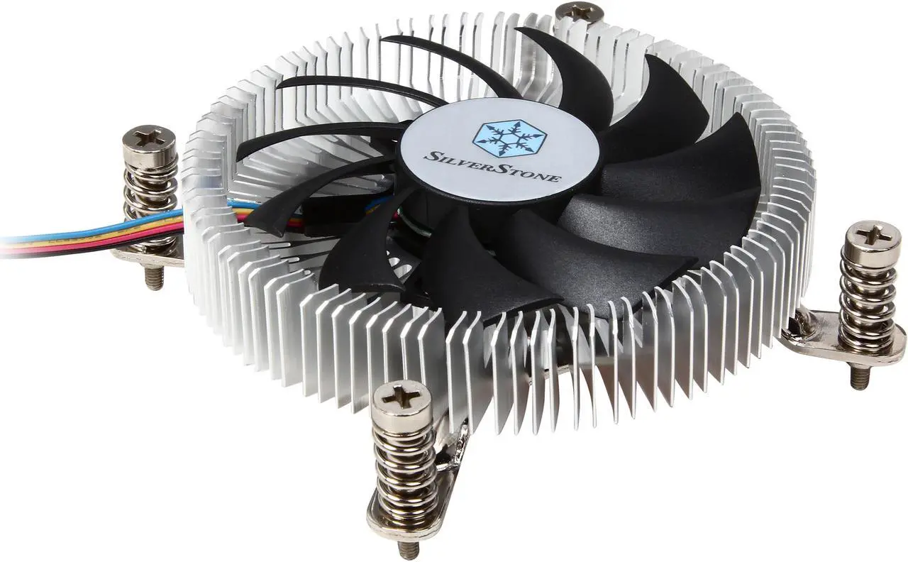 Main image of SILVERSTONE NT07-115X Super Slim Profile CPU Cooler LGA 1156/1155/1150 Intel LGA115X