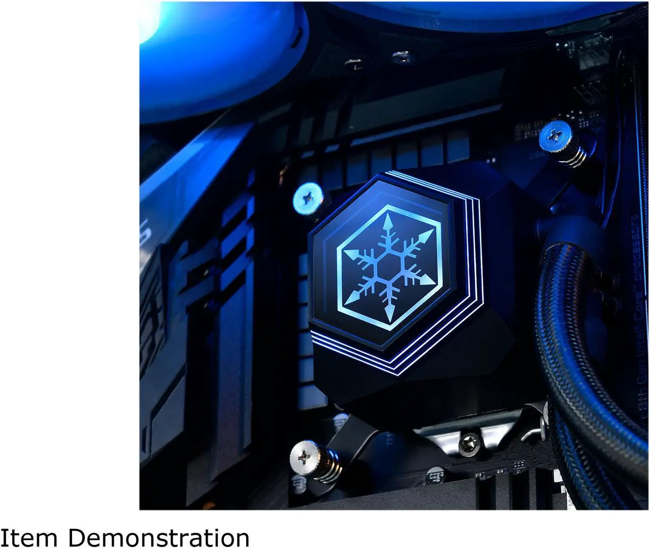 Alt view image 12 of 14 - SilverStone PF240-ARGB AIO CPU Liquid Cooling/ARGB/Dual 120mm PWM Fan/MCT Pump/Universal Intel & AMD Socket Solution