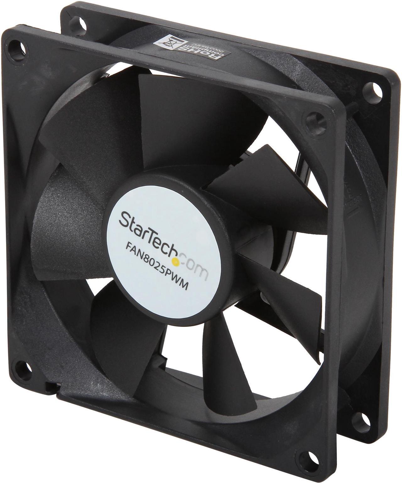 StarTech.com FAN8025PWM 80mm Computer Case Fan with PWM - Pulse Width Modulation Connector