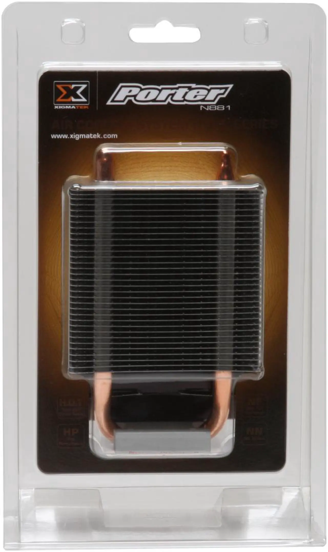 Alt view image 7 of 7 - XIGMATEK PTR-CN881 HDT Northbridge Aluminum alloy Heatsinks only