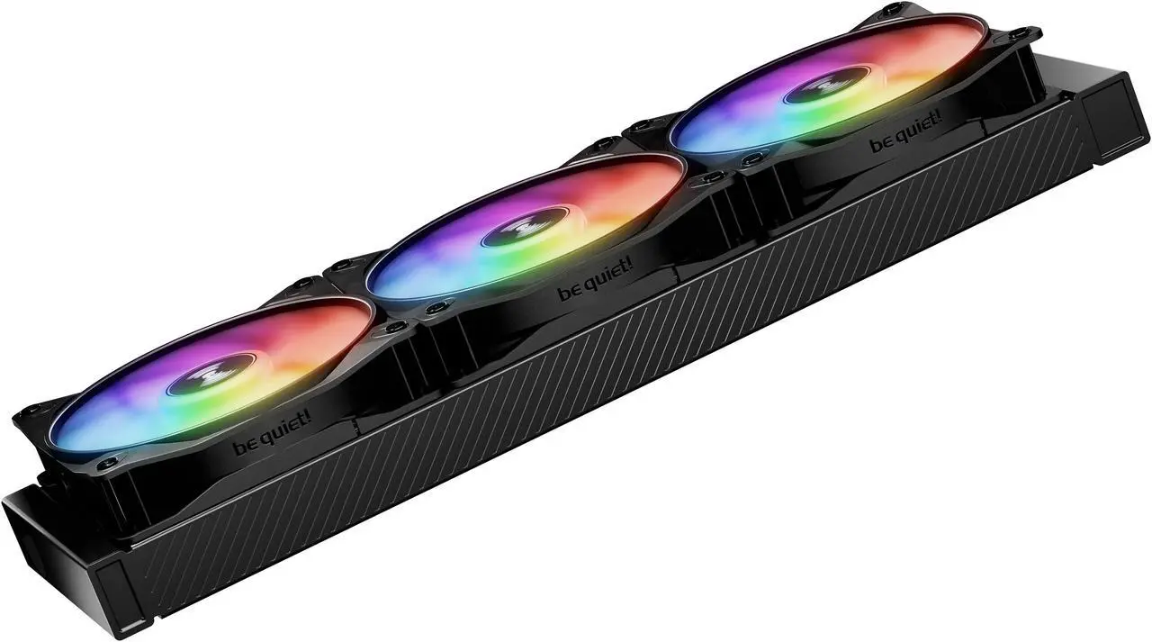 Alt view image 2 of 4 - be quiet! LIGHT WINGS LX 120mm PWM high-speed BL124 120mm ARGB LED Case Fan - Triple Pack