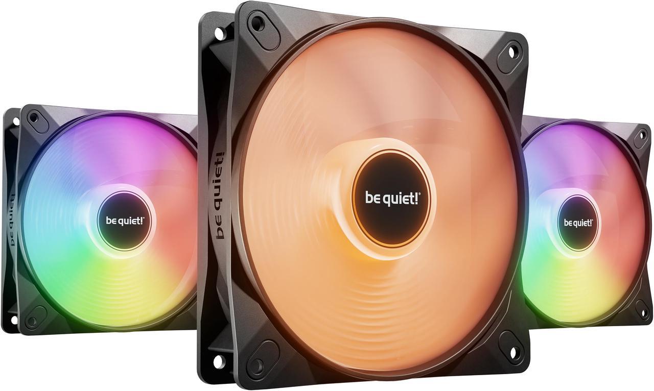Main image of be quiet! LIGHT WINGS LX 120mm PWM BL121 120 mm ARGB LED Case Fan - Triple Pack