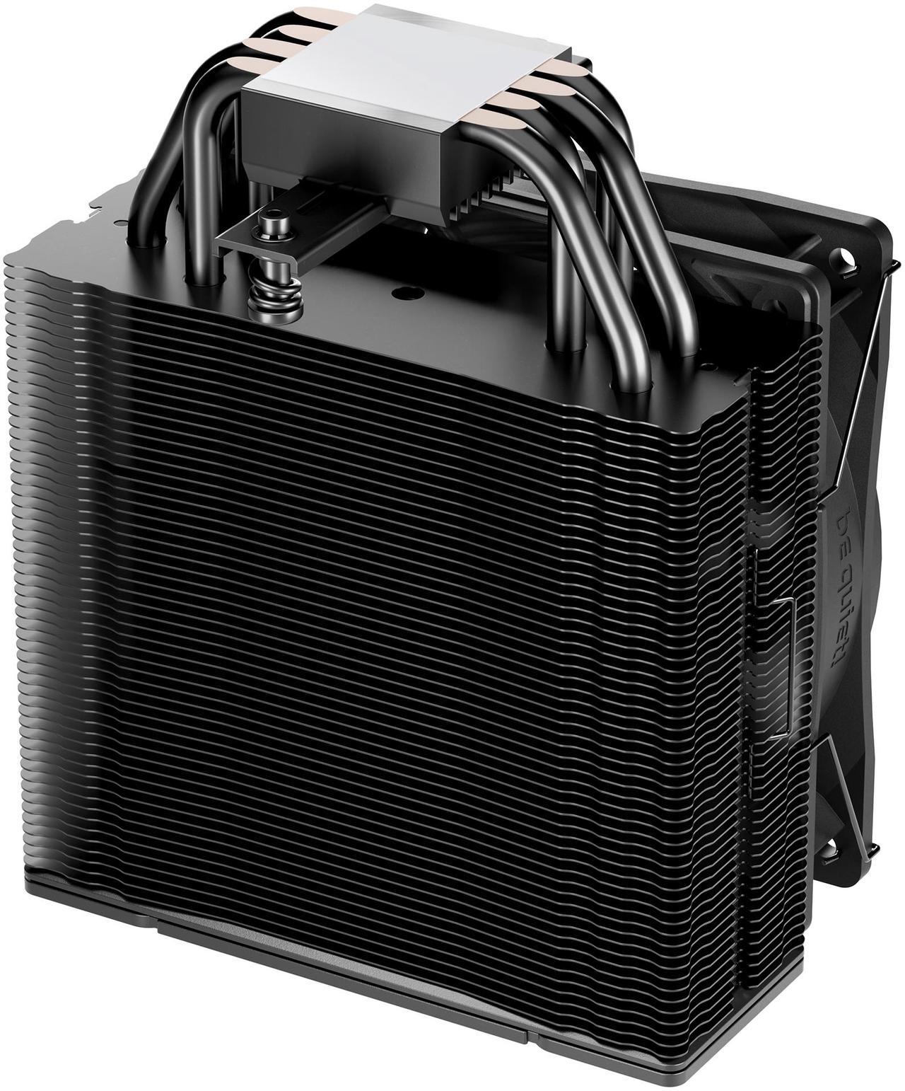 Alt view image 3 of 6 - be quiet! Pure Rock 3 Black 120mm Rifle CPU Cooler Socket compatibility Intel 1851 / 1700 / 1200 / 1150 / 1151 / 1155 and AMD AM5 / AM4