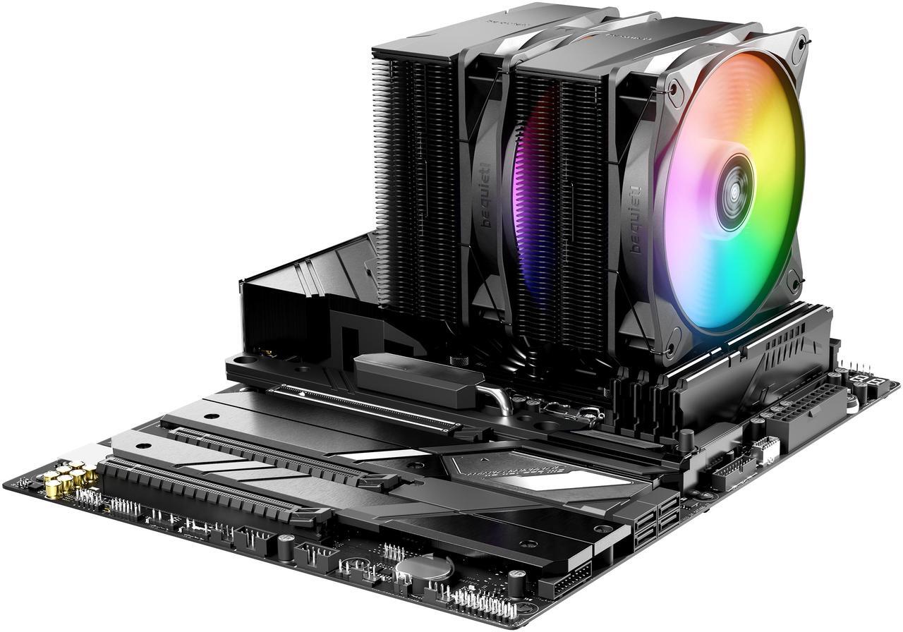 Alt view image 4 of 6 - be quiet! Pure Rock Pro 3 LX 120mm Rifle CPU Cooler ARGB fans Socket compatibility Intel 1851 / 1700 / 1200 / 1150 / 1151 / 1155 and AMD AM5 / AM4