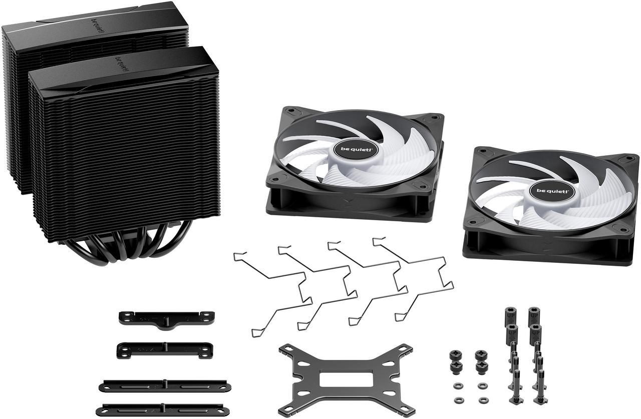 Alt view image 6 of 6 - be quiet! Pure Rock Pro 3 LX 120mm Rifle CPU Cooler ARGB fans Socket compatibility Intel 1851 / 1700 / 1200 / 1150 / 1151 / 1155 and AMD AM5 / AM4