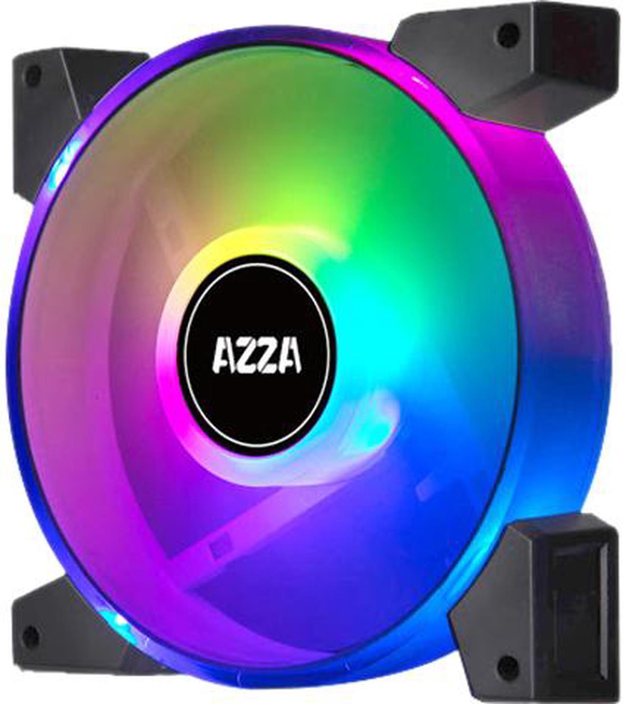 AZZA Hurricane II Digital RGB FNAZ-12DRGB2-011 Addressable RGB LED Case Fan