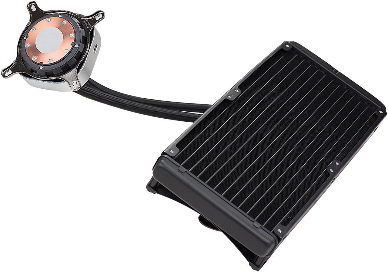 Alt view image 5 of 15 - EVGA CLC 280mm All-In-One RGB LED CPU Liquid Cooler, 2x FX13 140mm PWM Fans, Intel, AMD, 400-HY-CL28-V1 LGA 1700 Compatible