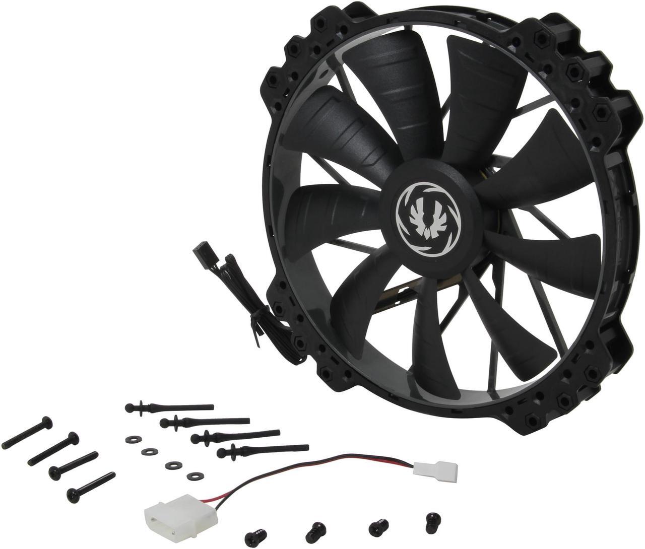 Alt view image 5 of 6 - BitFenix Spectre Pro All Black 200mm Case Fan