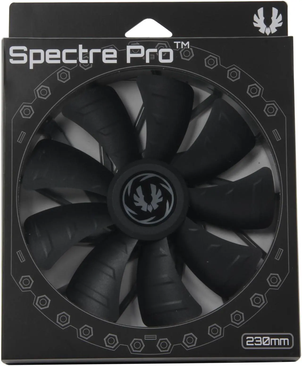 Alt view image 6 of 6 - BitFenix Spectre Pro All Black 230mm Case Fan