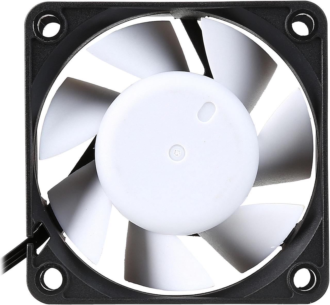 Fractal Design Silent Series R3 60mm Silence Optimized Rifle Bearing Black/White Computer Case Fan