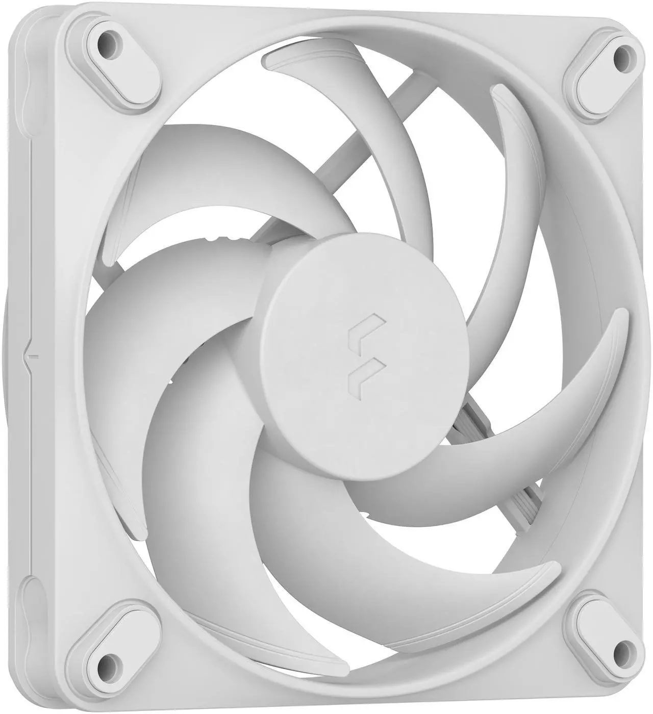 Alt view image 3 of 6 - Fractal Design Momentum 12 PWM White 120 mm FDB (Fluid Dynamic Bearing) PC Case Fan