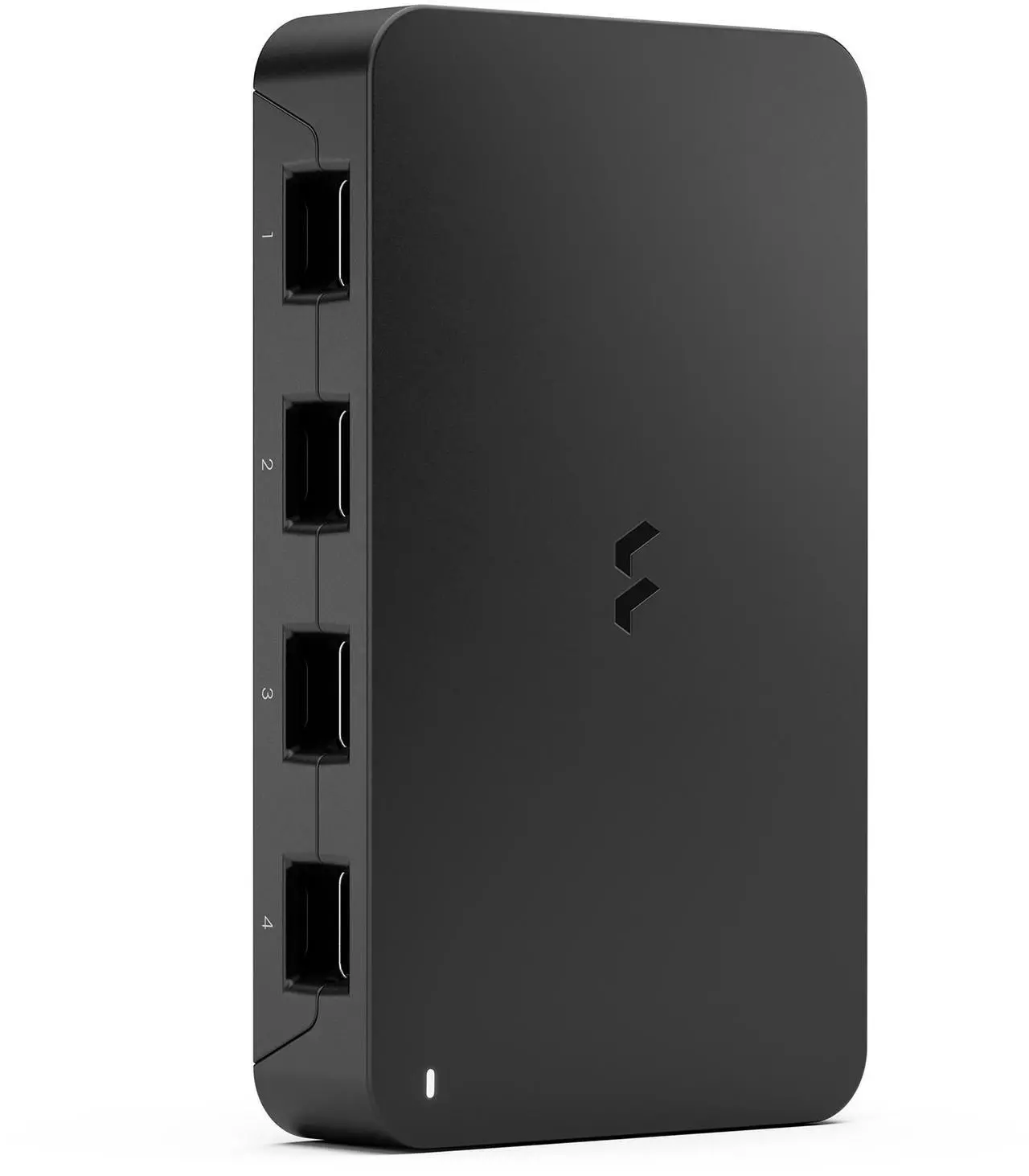 Alt view image 2 of 9 - Adjust Pro Hub - Fractal Design Fan Speed and ARGB Controller - Advanced Customization - Control up to 16 ARGB Gen 2 devices - Maximum 400 LEDs - Connects Devices to Adjust Pro Web Configuration Tool - No Background Software - Magnetic Moun
