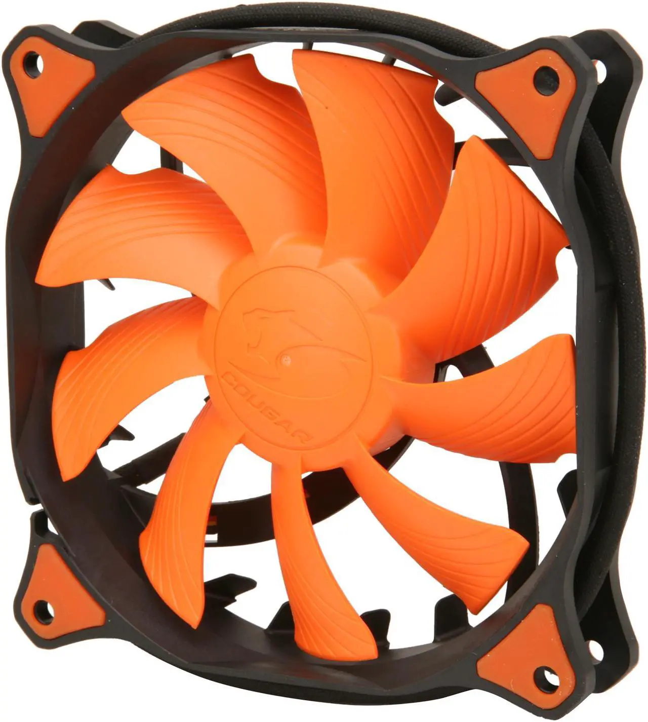 Main image of COUGAR Vortex PWM 120mm (CF-V12HP) Cooling Fan with Hydro-Dynamic Bearing and Pulse Width Modulation (Orange Version)