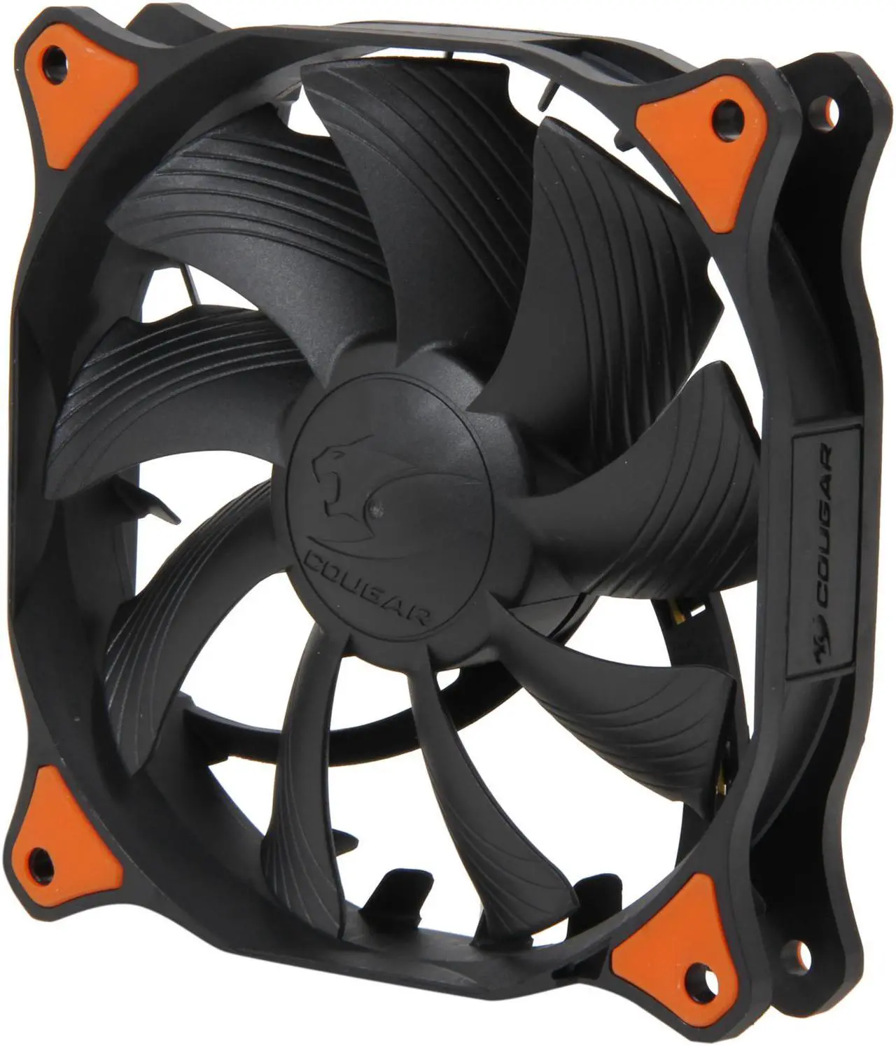 Main image of COUGAR Vortex PWM 120mm (CF-V12HPB) Cooling Fan with Hydro-Dynamic Bearing and Pulse Width Modulation (Black Version)