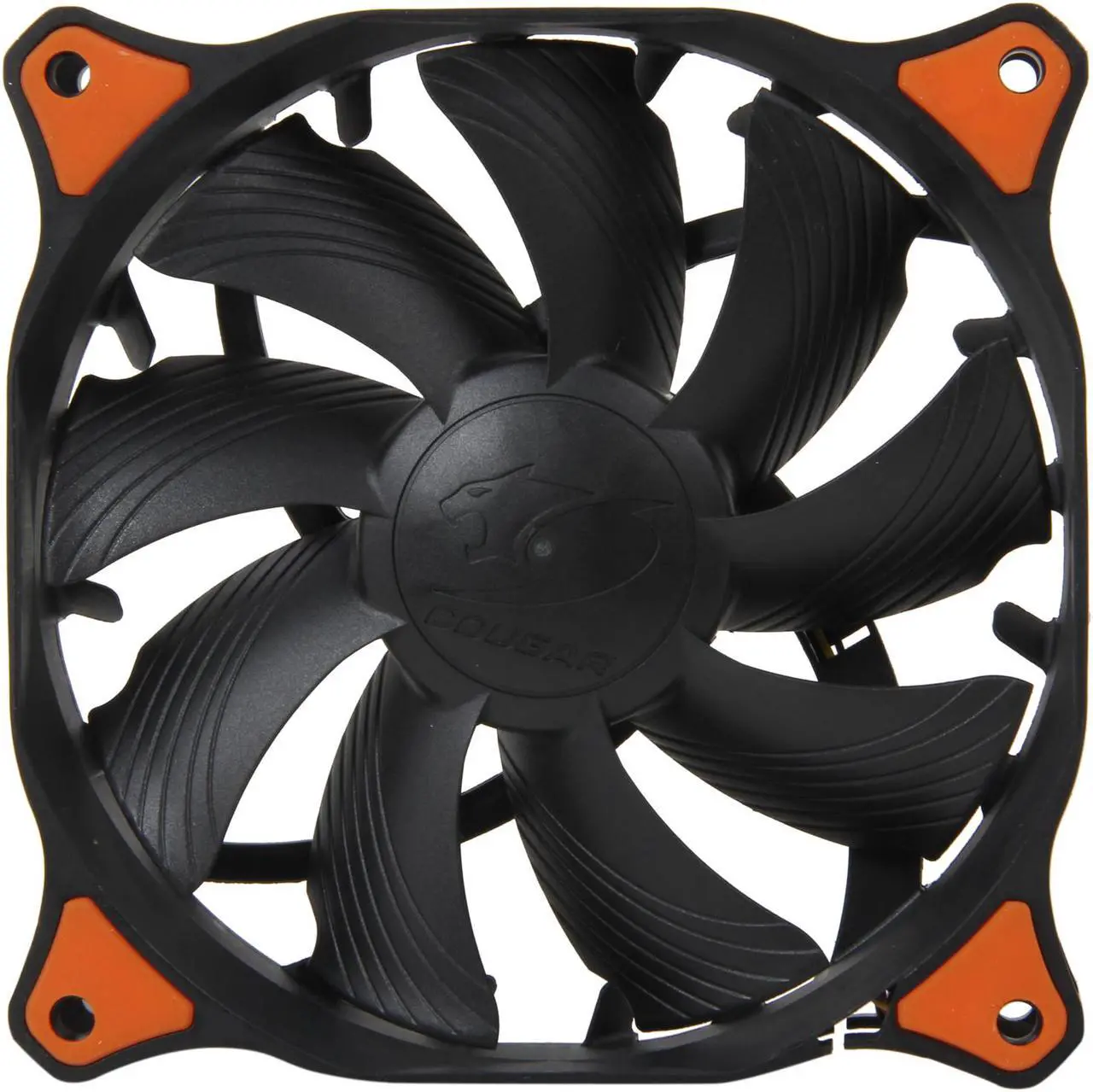 Alt view image 3 of 6 - COUGAR Vortex PWM 120mm (CF-V12HPB) Cooling Fan with Hydro-Dynamic Bearing and Pulse Width Modulation (Black Version)
