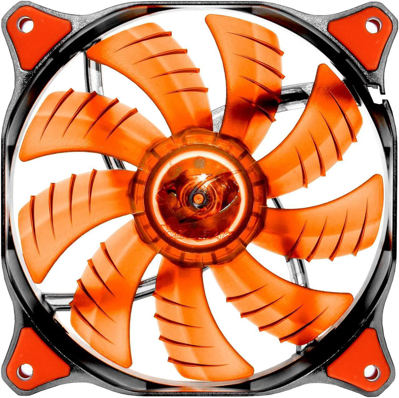 Alt view image 3 of 6 - COUGAR 12CM CFD Red LED Hydraulic (Liquid) Bearing Ultra Silent Fan 1200RPM, 64.4CFM, 16.6dBA