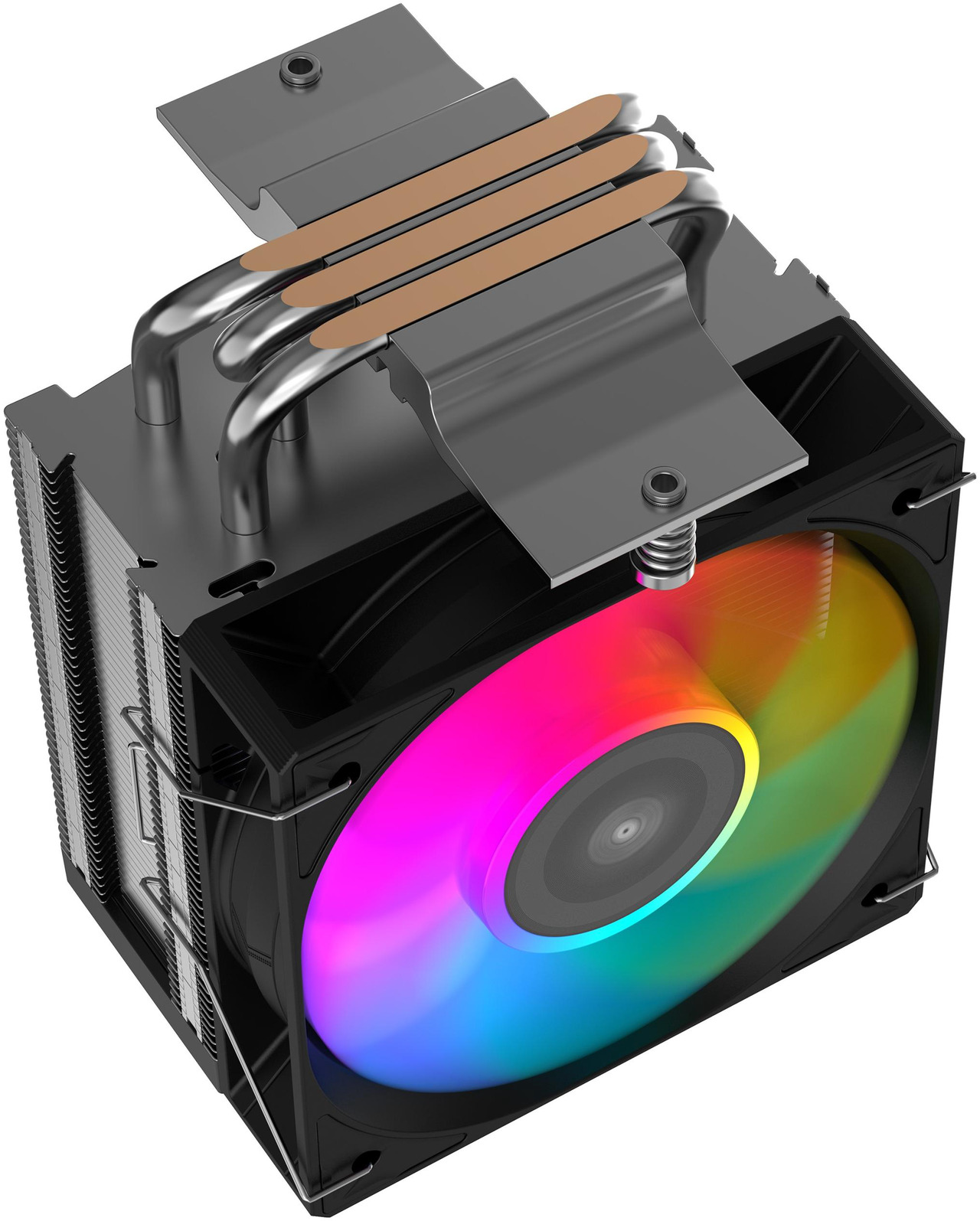 Open Box: SAMA X30L Single-Tower CPU Air Cooler, 3 Copper Heat Pipes, 100mm ARGB Light Sync with Motherboard PWM Fans, for AMD AM4/AM5, Intel LGA 1700/1150/1151/1200/1851 Thermal Grease - Newegg.com - Open Box condition - Image 18