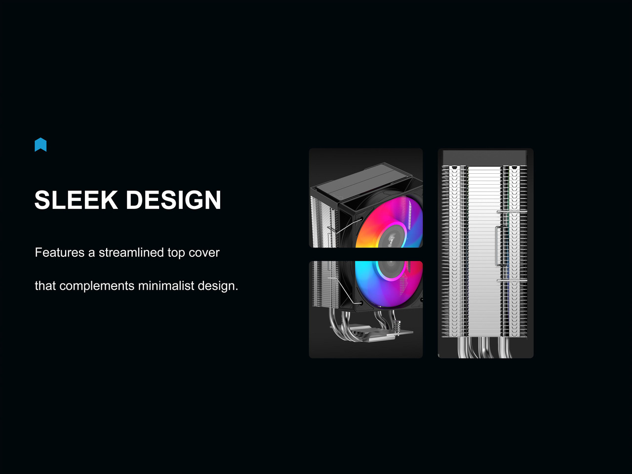 Open Box: SAMA X30L Single-Tower CPU Air Cooler, 3 Copper Heat Pipes, 100mm ARGB Light Sync with Motherboard PWM Fans, for AMD AM4/AM5, Intel LGA 1700/1150/1151/1200/1851 Thermal Grease - Newegg.com - Open Box condition - Image 20