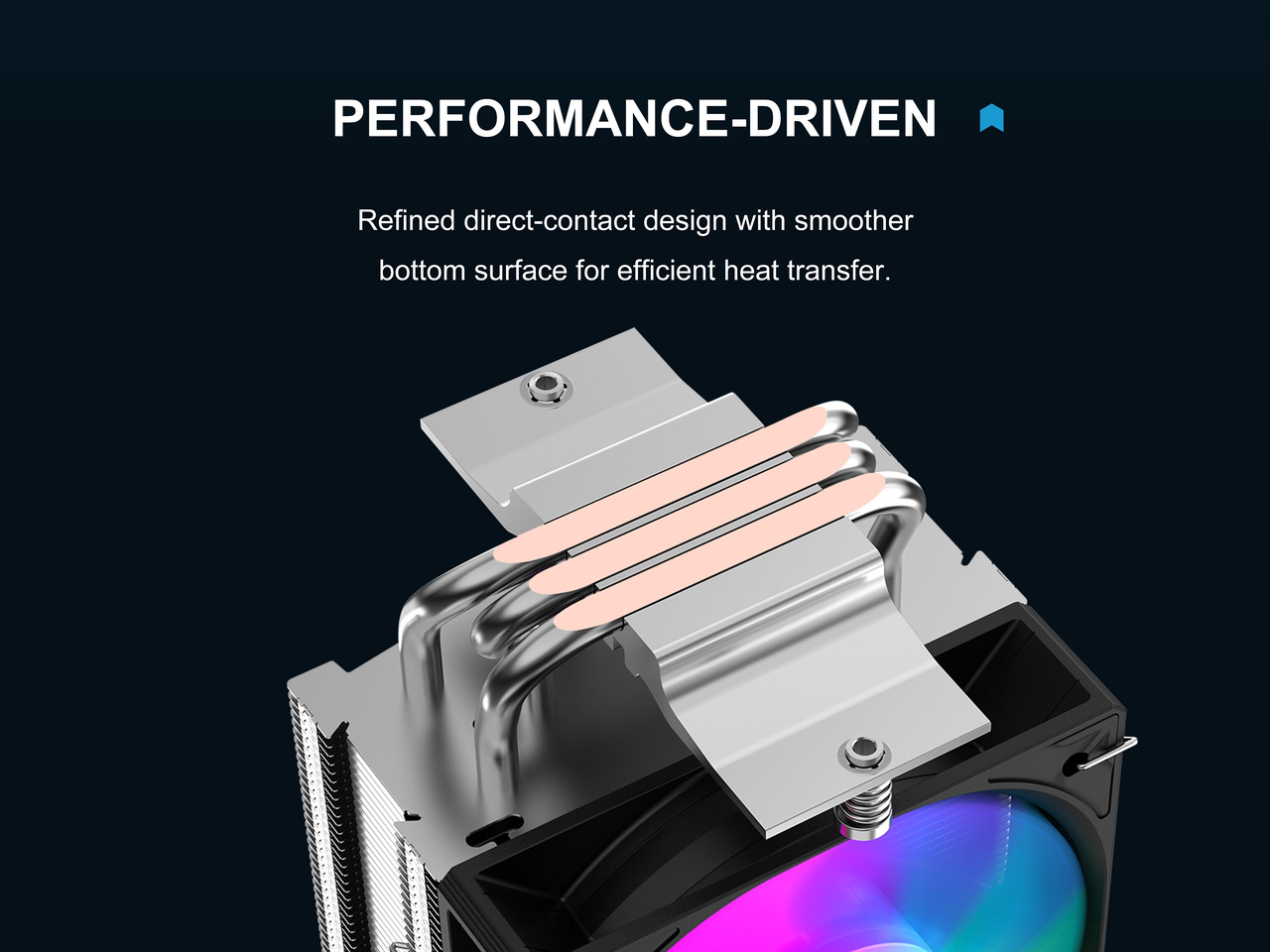Open Box: SAMA X30L Single-Tower CPU Air Cooler, 3 Copper Heat Pipes, 100mm ARGB Light Sync with Motherboard PWM Fans, for AMD AM4/AM5, Intel LGA 1700/1150/1151/1200/1851 Thermal Grease - Newegg.com - Open Box condition - Image 24