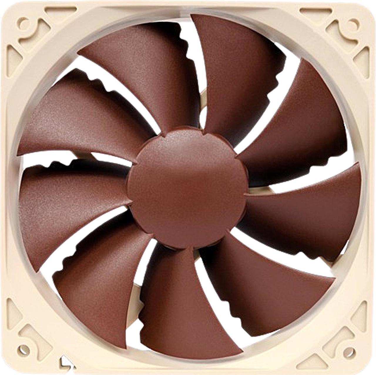 Noctua NF-P12 PWM, Premium Quiet Fan, 3-Pin (120mm, Brown)