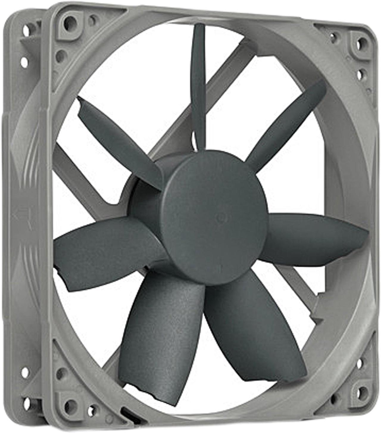 Noctua NF-S12B redux-1200, High Performance Cooling Fan, 3-Pin, 1200 RPM (120mm, Grey)