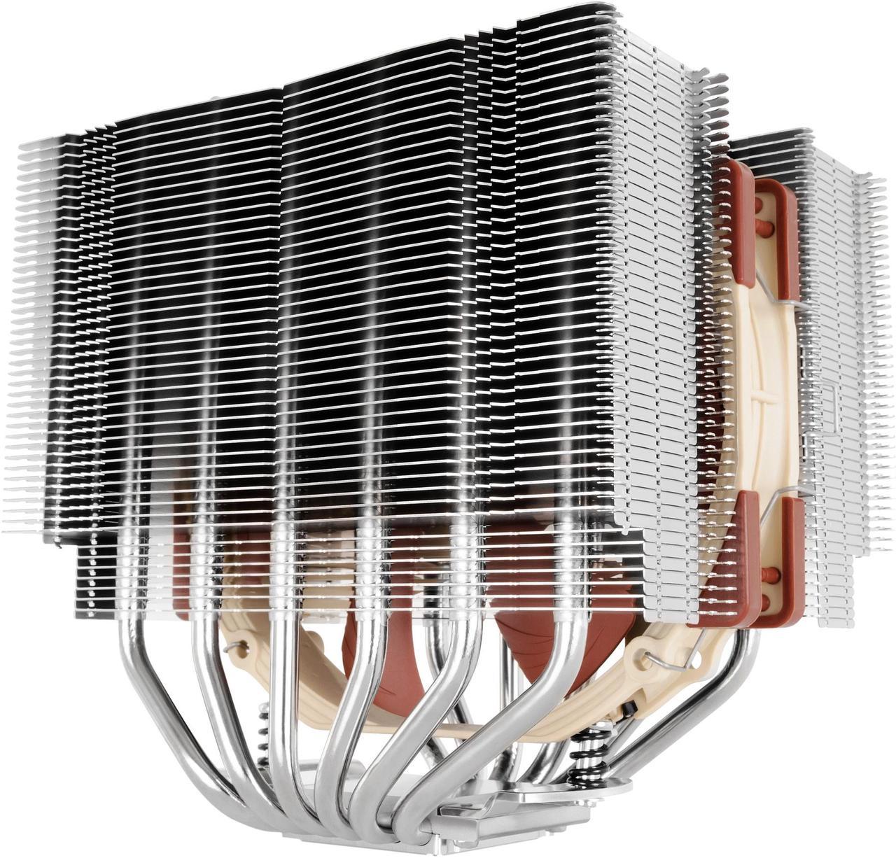 Noctua NH-D15S, Premium Dual-Tower CPU Cooler with NF-A15 PWM 140mm Fan (Brown)