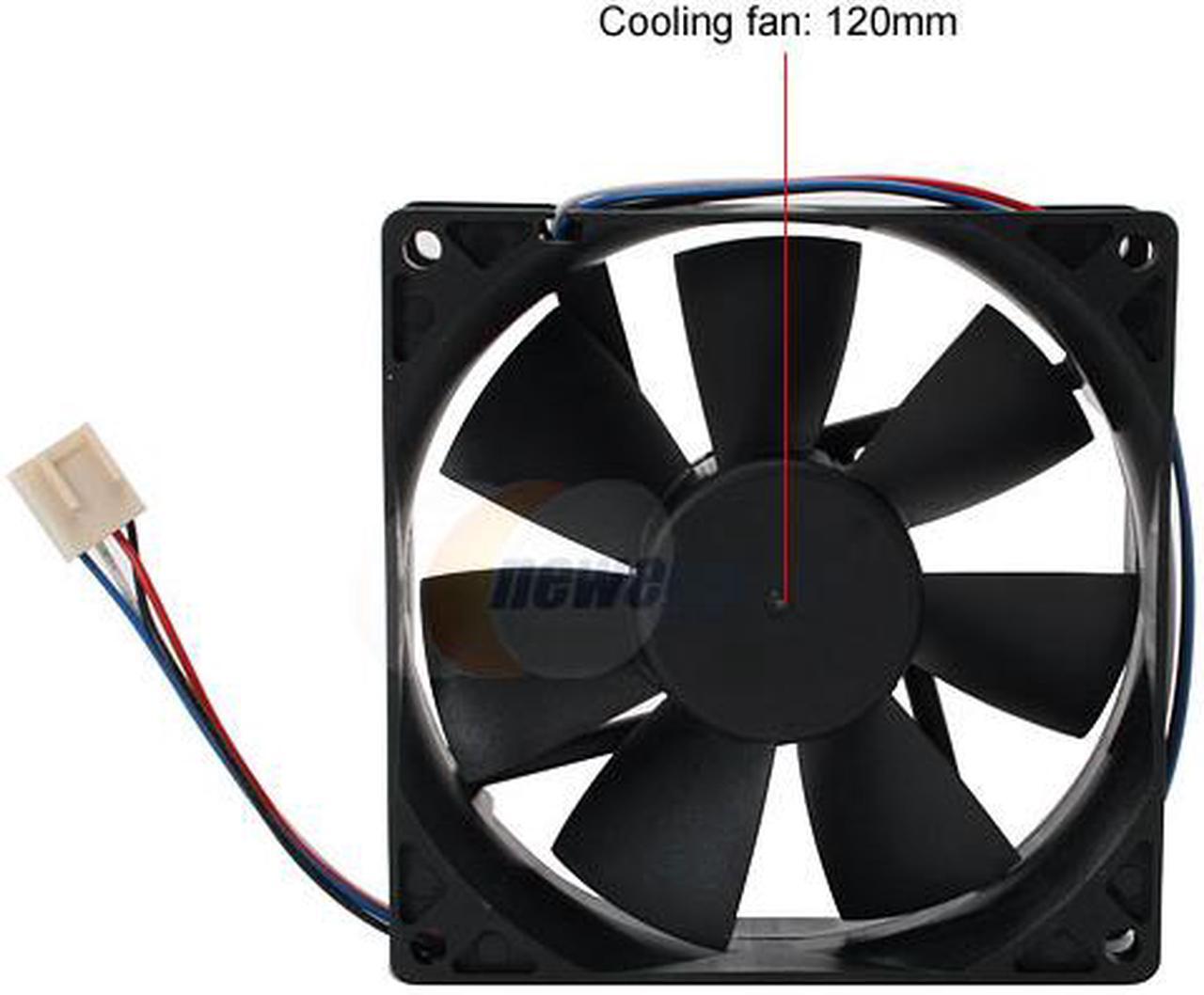 Alt view image 2 of 4 - Rexflo DF1212025BH-PWMG Case Fan