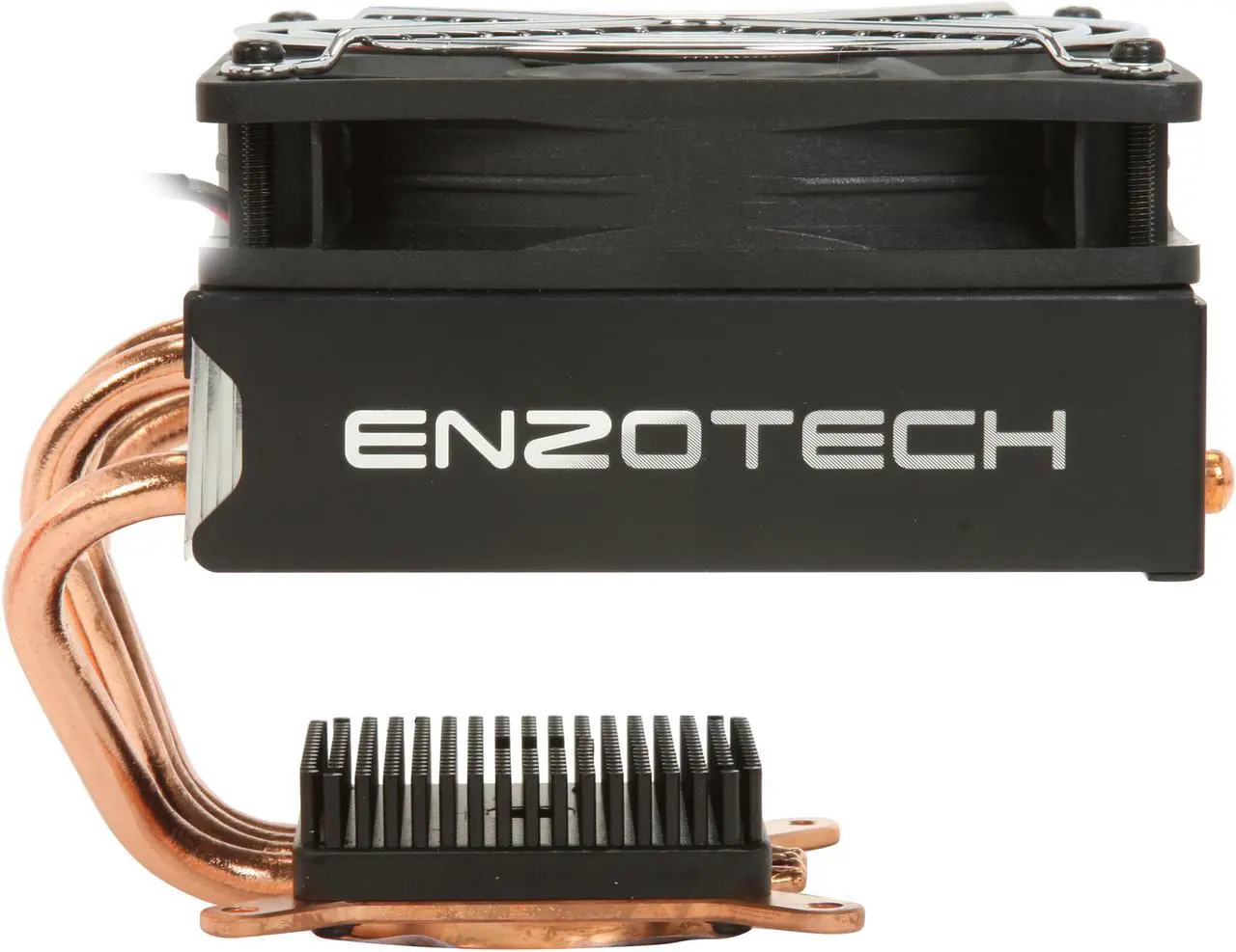 Alt view image 3 of 7 - Enzotech Extreme-X Rev.A 120mm 2 Ball CPU Cooler