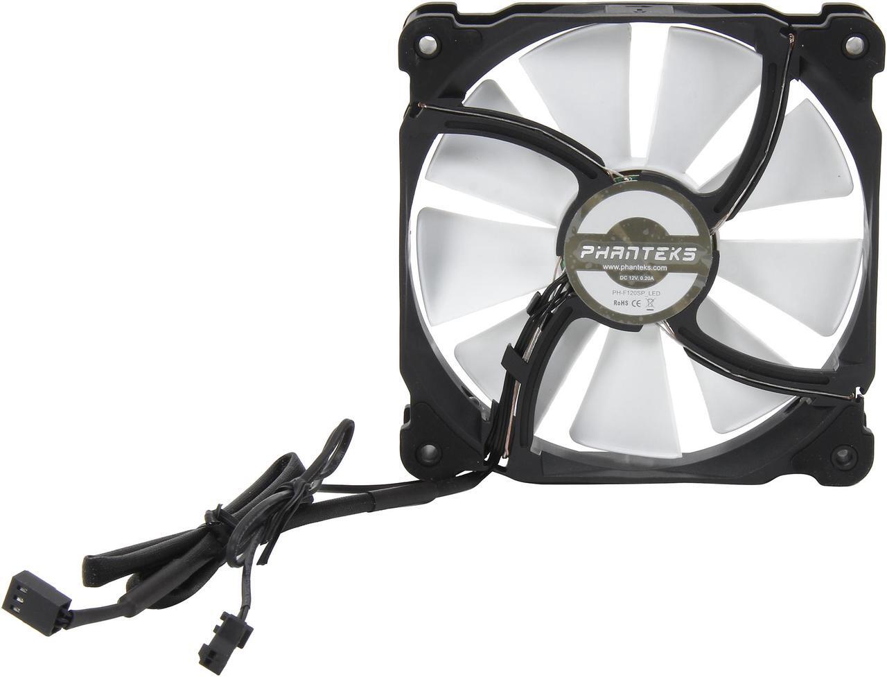 Alt view image 5 of 6 - Phanteks PH-F120SP_BLED Blue LED Case Fan