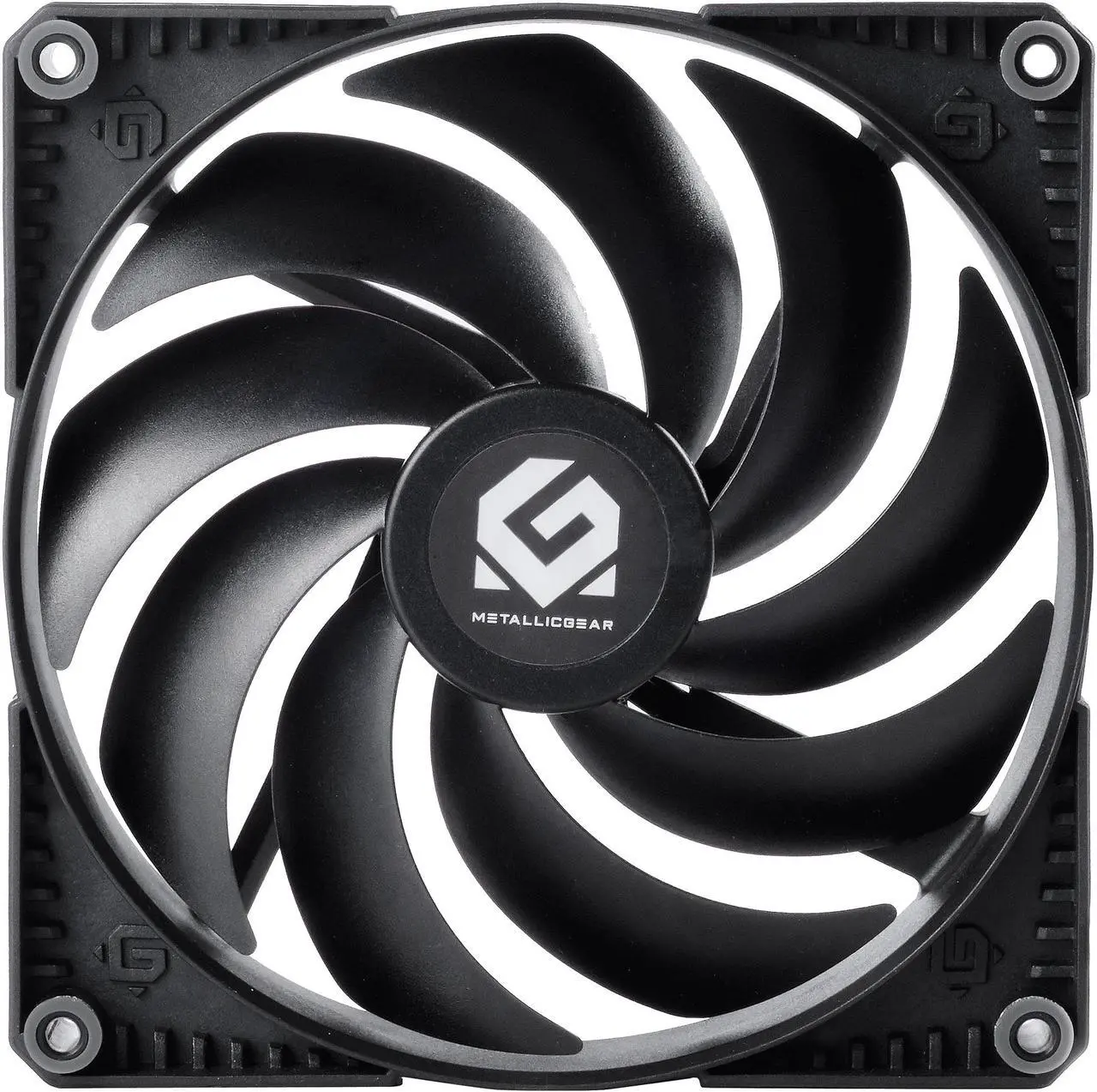 Main image of MetallicGear Skiron MG-F120P_BBK Non-LED LED Case Fan