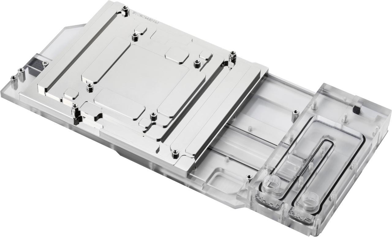 Alt view image 3 of 8 - Phanteks Glacier G40 ASUS GPU Block for ASUS ROG STRIX / TUF gaming RTX 4090, Full Cover Nickel-Plated copper block, Cast Acrylic, Aluminum Cover plates, Digital-RGB, Chrome